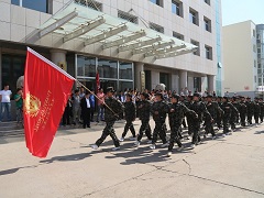 源源國(guó)際酒店開(kāi)展軍訓(xùn)活動(dòng)
